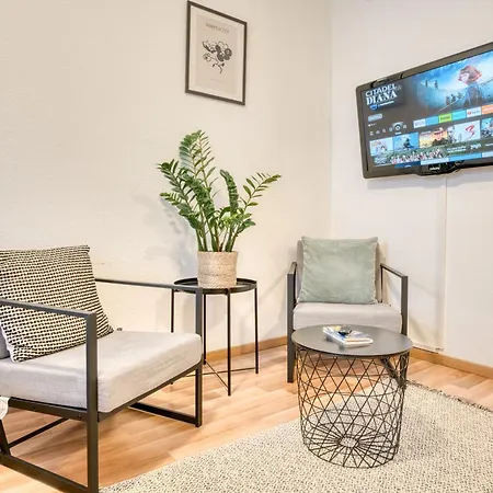 Apartment Homy I Gemuetliches Gohlis Netflix Und W-lan *